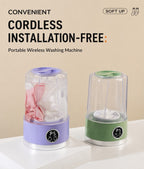 WashPod™ - Mini Portable Washing Machine