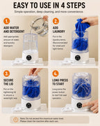WashPod™ - Mini Portable Washing Machine