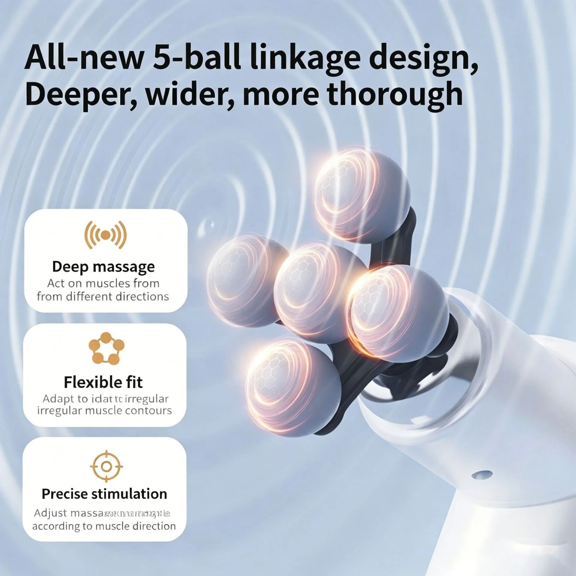 Deep Tissue Massage Gun – 6 Speed Muscle Massager