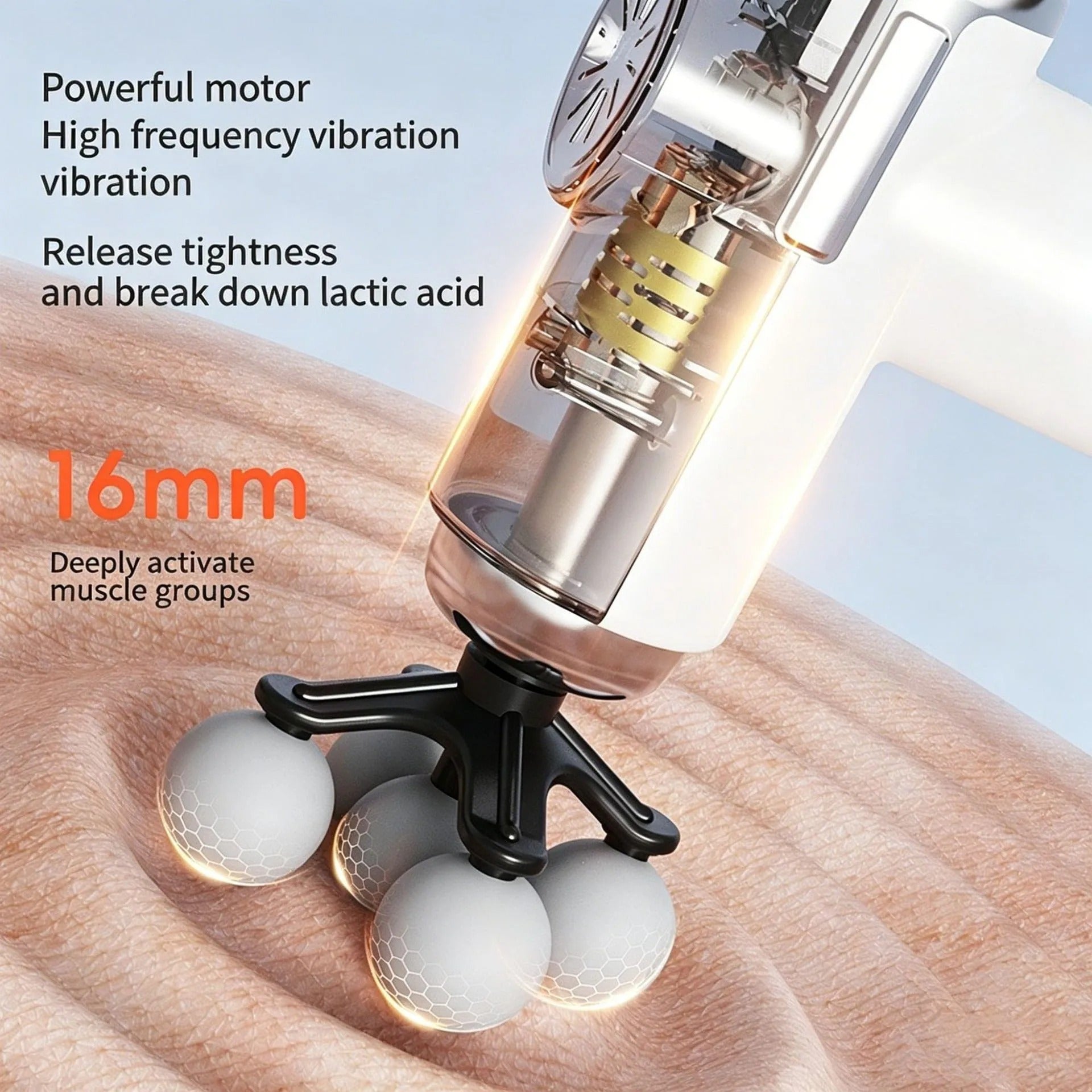 Deep Tissue Massage Gun – 6 Speed Muscle Massager