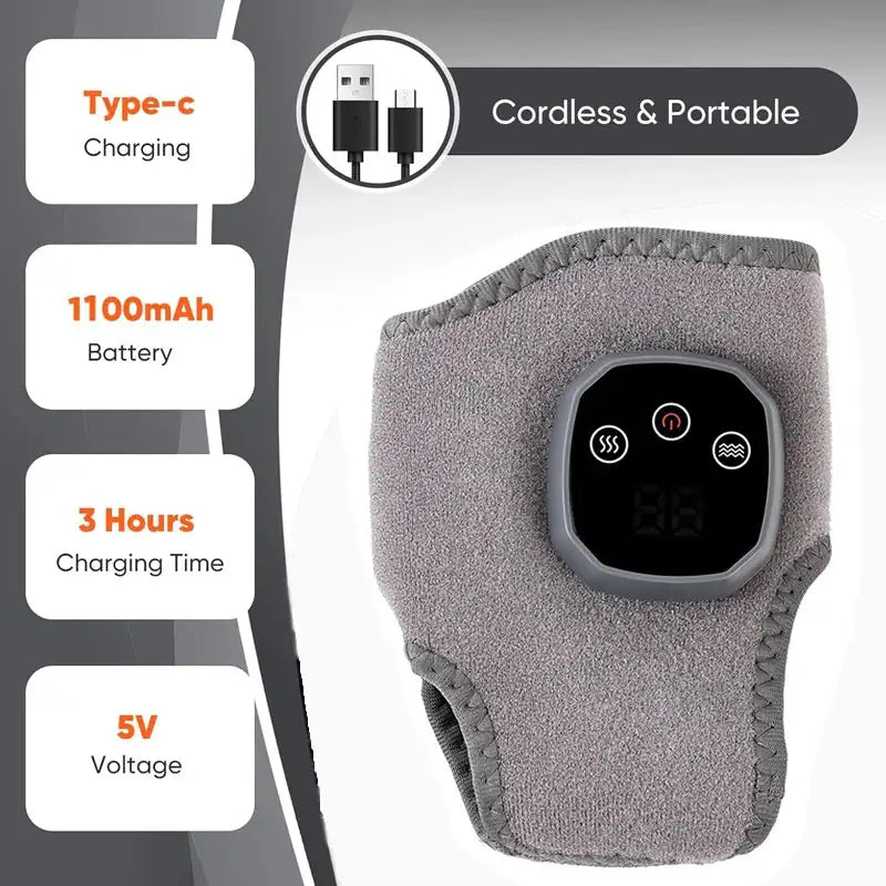 EMSense Triple Therapy Massager — EMS + Heat + Compression For Burning Feet & Poor Circulation